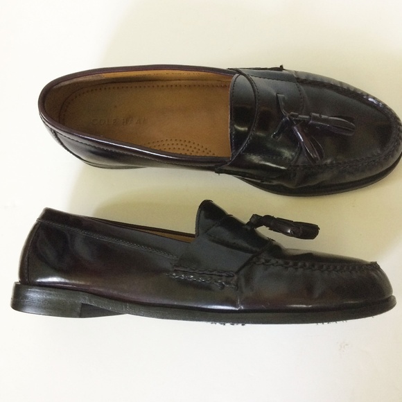 Cole Haan Men's Tassel Loafer 10.5E Dark Brown - Picture 1 of 7
